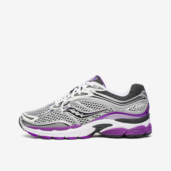 Saucony ProGrid Omni 9 White Black Silver Purple