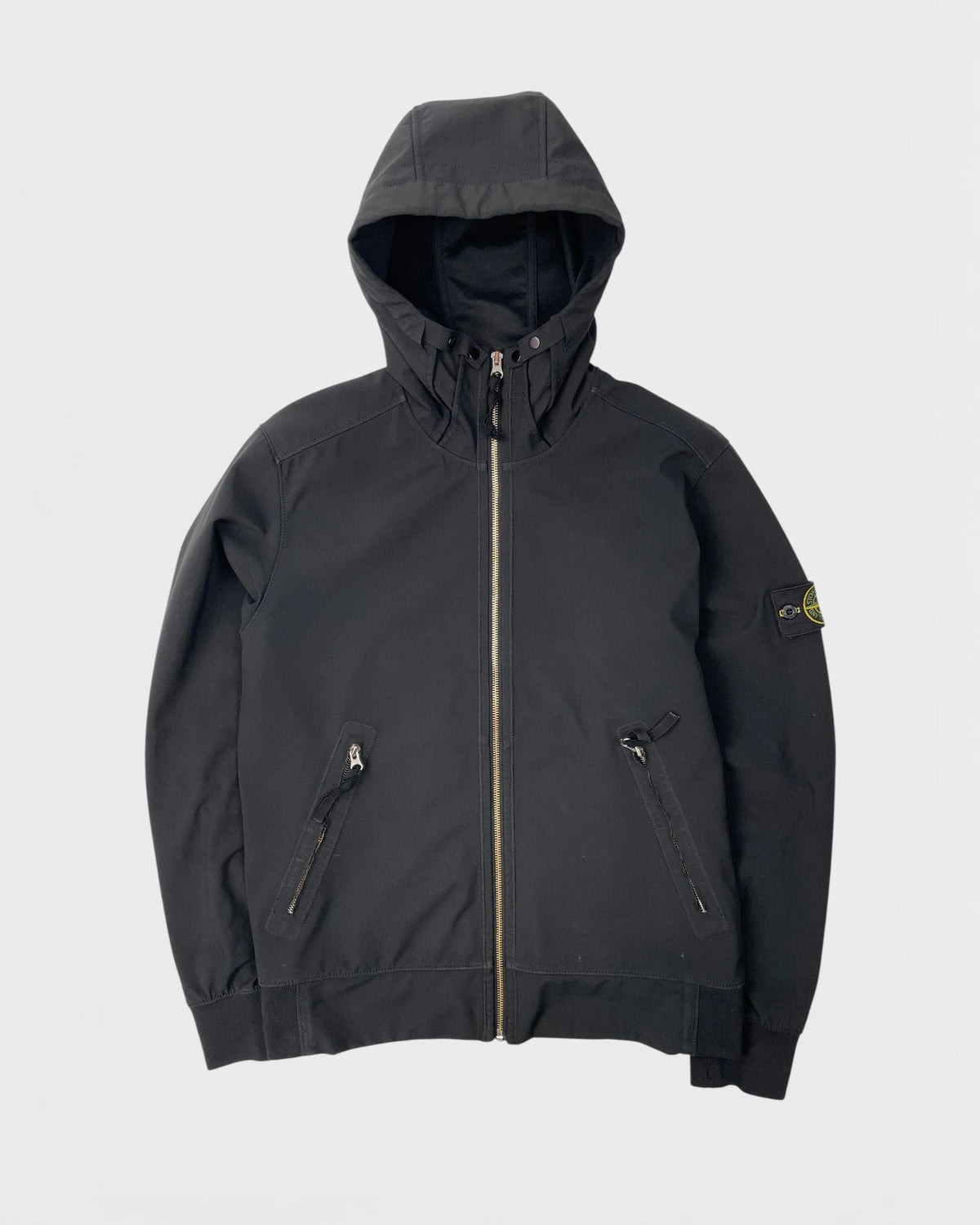 Stone Island softshell veste Noir (3)