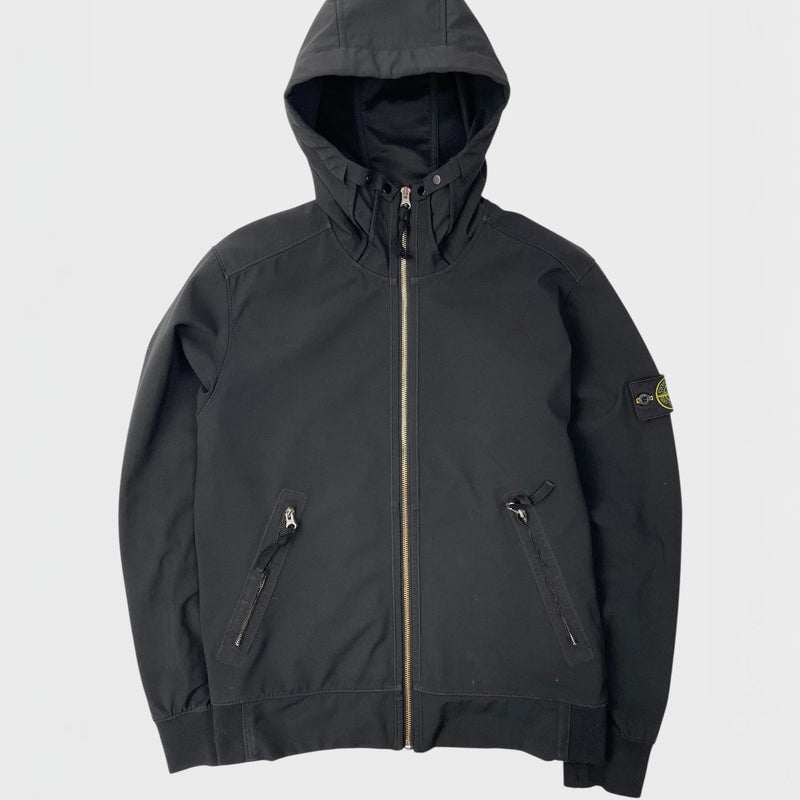 Stone Island softshell veste Noir (3)
