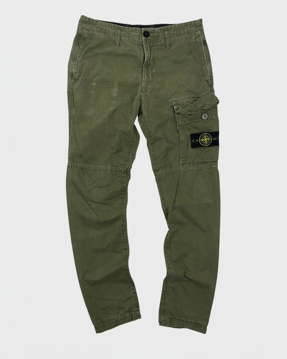 Stone Island pantalon cargo Vert