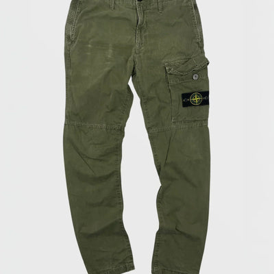 Stone Island pantalon cargo Vert