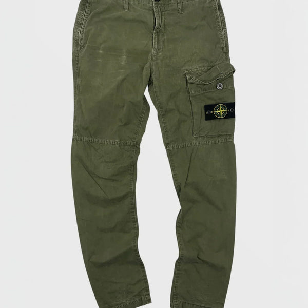 Stone Island pantalon cargo Vert
