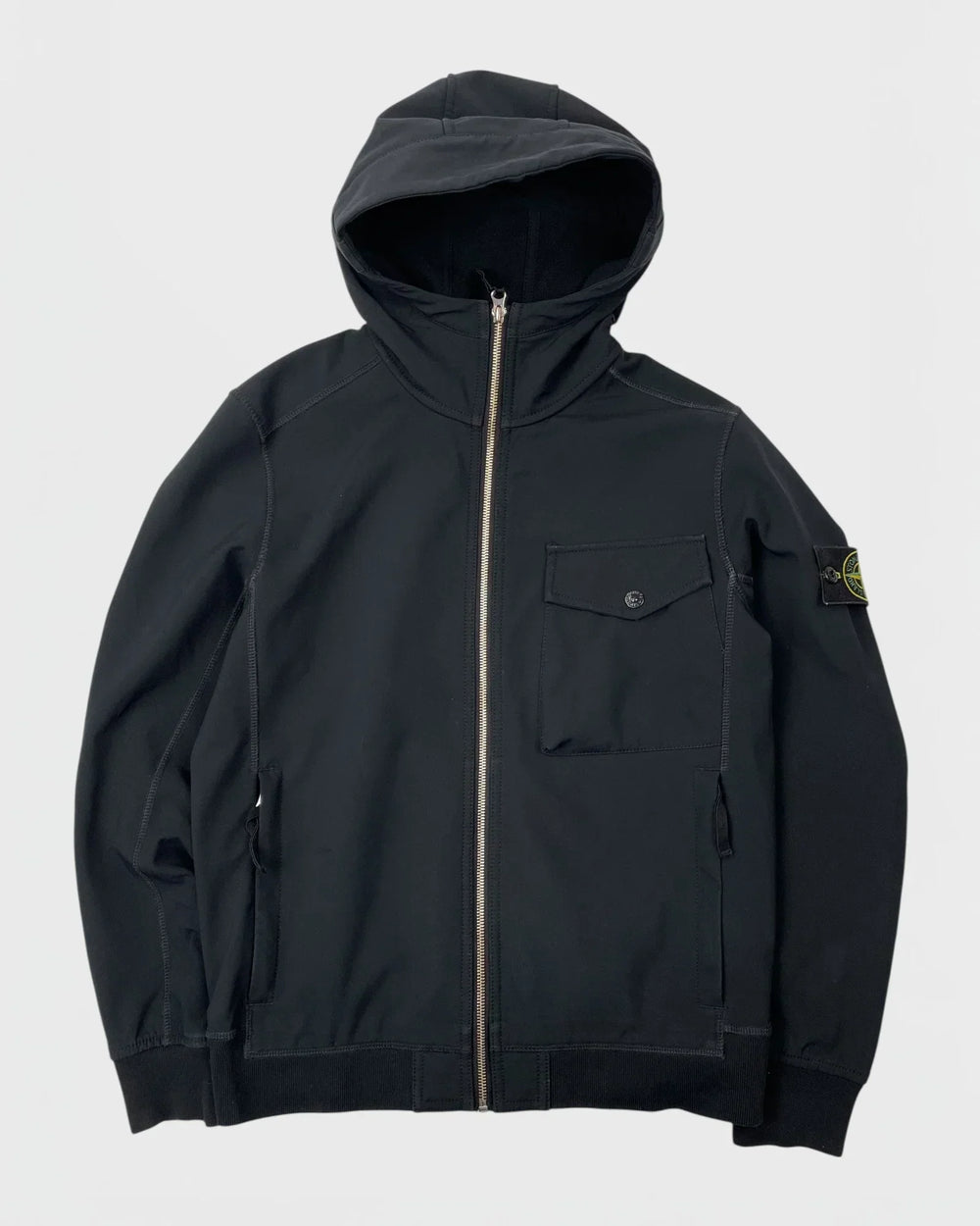 Stone Island softshell veste Noir (6)