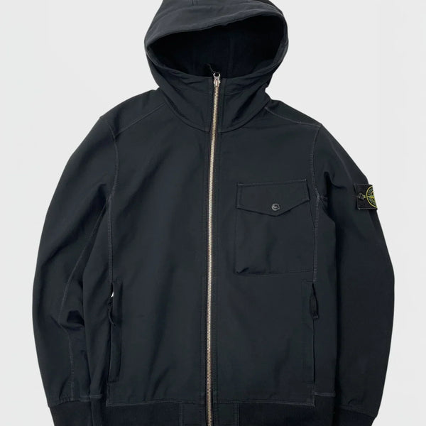 Stone Island softshell veste Noir (6)