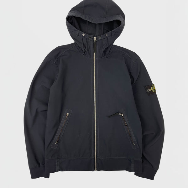 Stone Island veste à capuche softshell