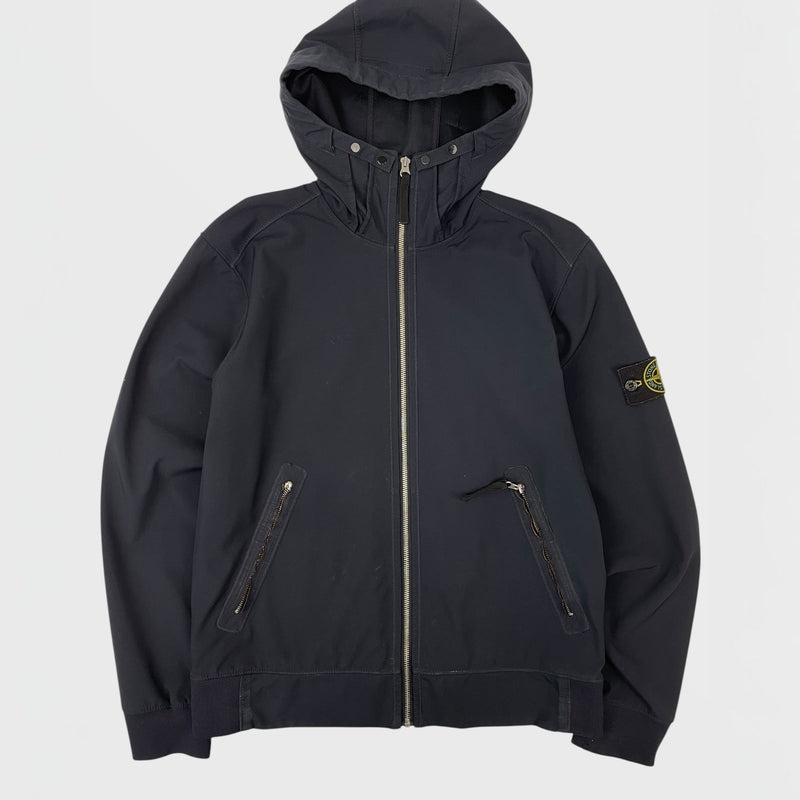 Stone Island veste à capuche softshell