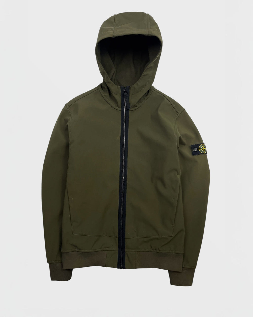 Stone Island veste softshell Vert
