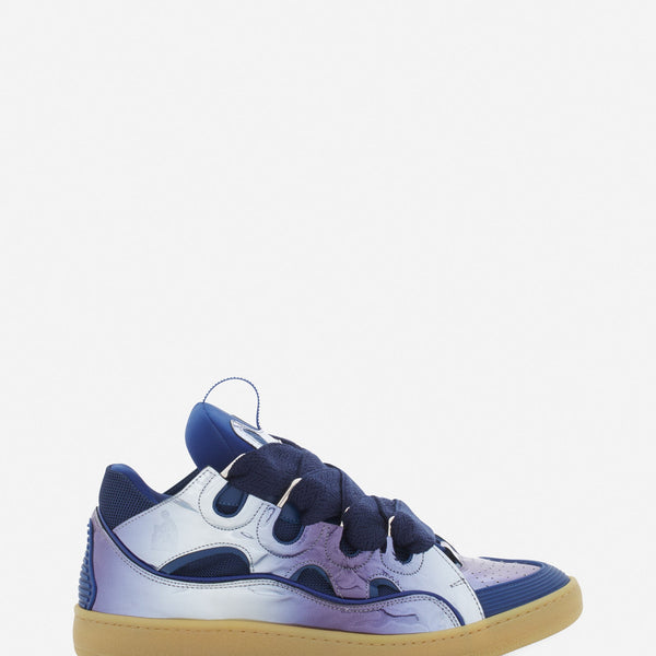 LANVIN METALLIC CORNFLOWER