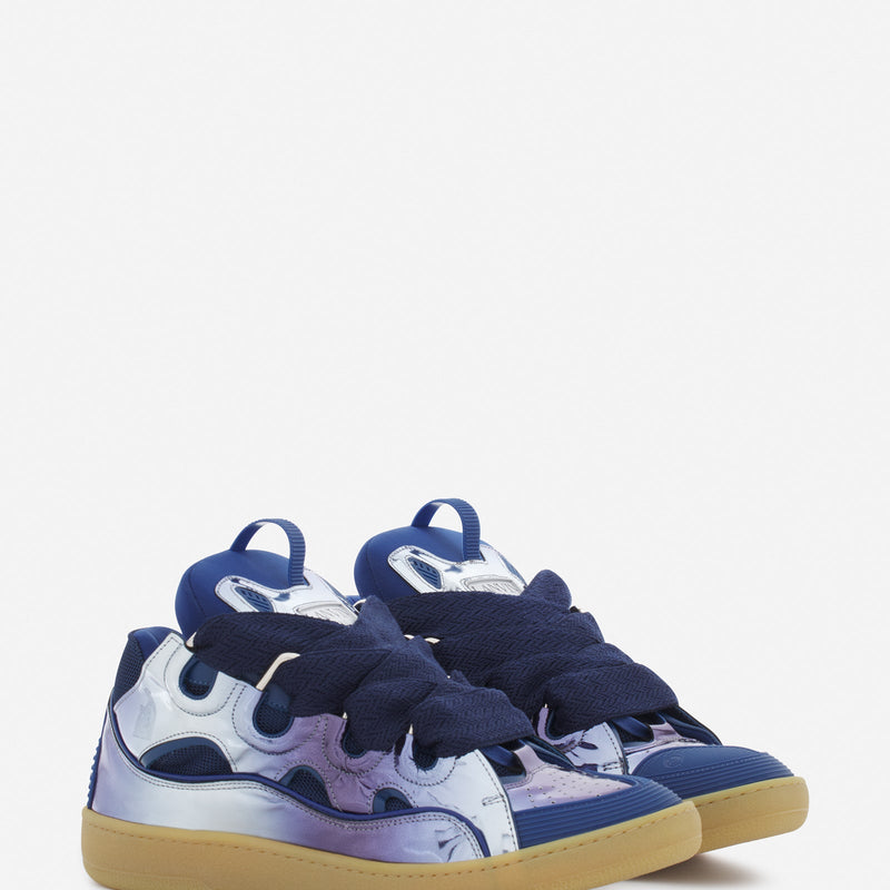 LANVIN METALLIC CORNFLOWER