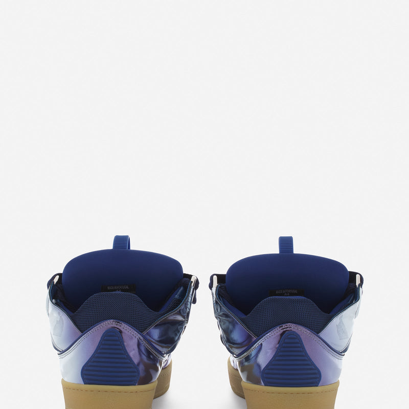 LANVIN METALLIC CORNFLOWER