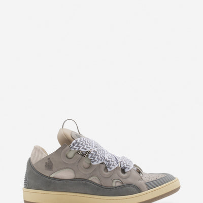 LANVIN LEATHER CURB GRIS
