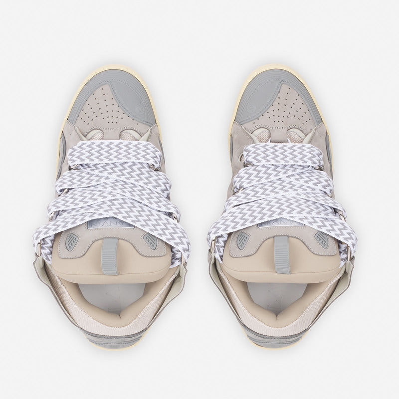 LANVIN LEATHER CURB GRIS