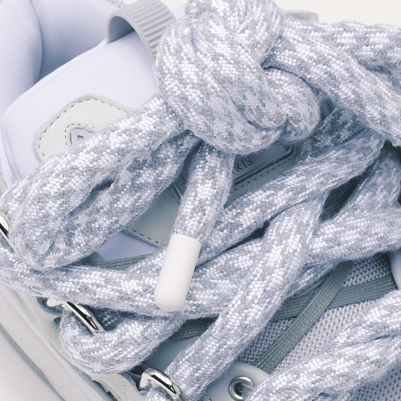 LANVIN WITH SNAKE LACES BLANC