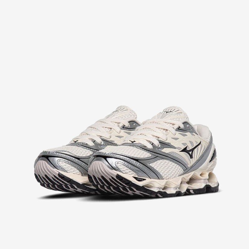 Mizuno Wave Prophecy LS Pristine Black Silver