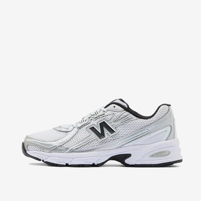 New Balance 740 White Metallic Silver Black