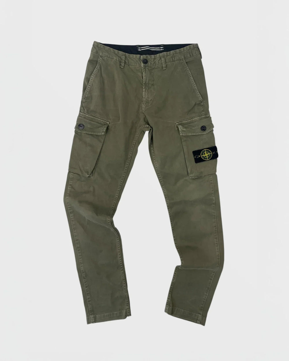 Stone Island pantalon cargo Vert (2)