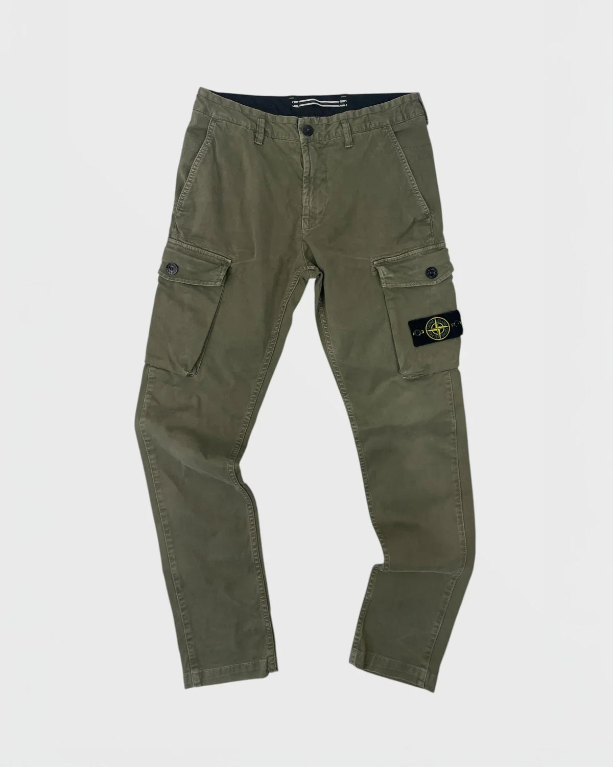 Stone Island pantalon cargo Vert (2)