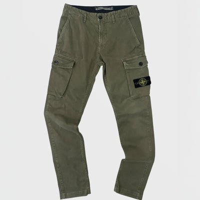 Stone Island pantalon cargo Vert (2)