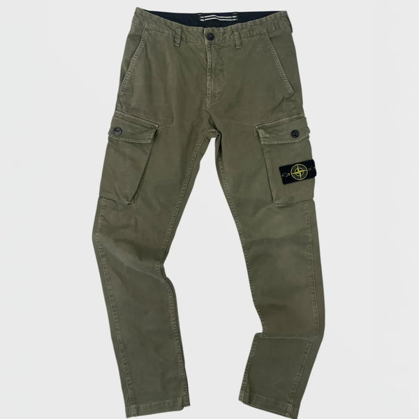 Stone Island pantalon cargo Vert (2)