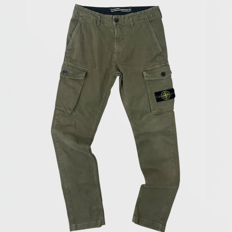 Stone Island pantalon cargo Vert (2)