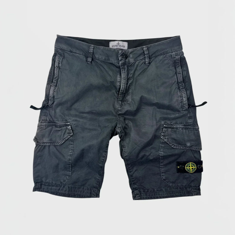 Stone Island short Gris (2)