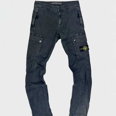 Stone Island pantalon cargo Noir