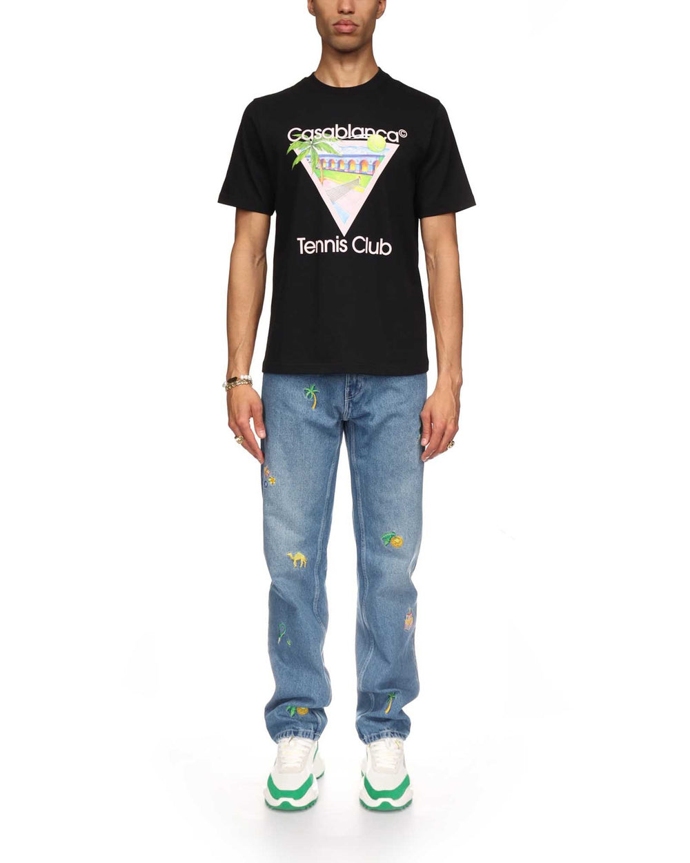 Tennis Club Icon T-Shirt casablanca (2)