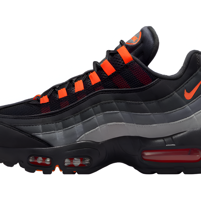 Nike® Air Max 95 Black Hyper Crimson